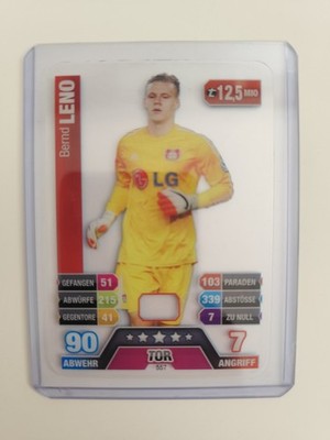 Match Attax Bundesliga Extra 14/15 Leno Cap Karte 557 Bayer Leverkusen 2014/2015