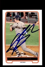 Signed Baseball Card Auto Andrew Susac 2012 Bowman #BP97 San Francisco Giants