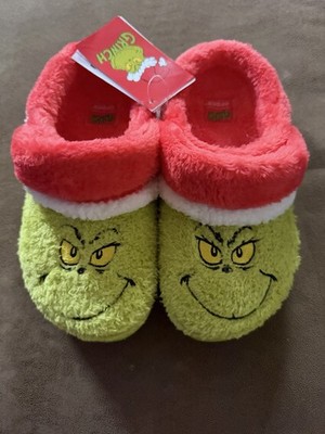 Crocs The Grinch Classic Clog Shoes Big Kids Boys Girls Youth Size 2 New J2