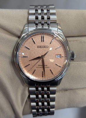 *BRAND NEW* Seiko Presage Classic Series Salmon Dial 40mm Men's Watch SPB467