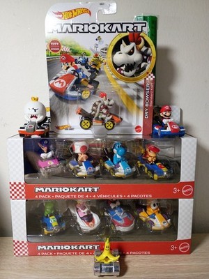 DRY BOWSER 12-PK Super Mario Kart Hot Wheels King Boo Waluigi Diddy Kong MORE!