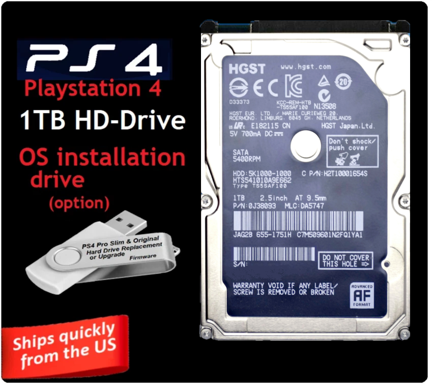 Playstation Ps4 Internal Hard Drive Hdd Playstation Playstation