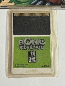 Bonk's Revenge (1991, Turbo Grafx 16) Complete in Case - Tested working