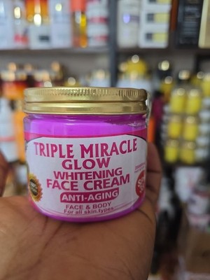 Miracle Glow Anti Aging Whitening Face & Body Body Cream 250ml für alle Hauttypen