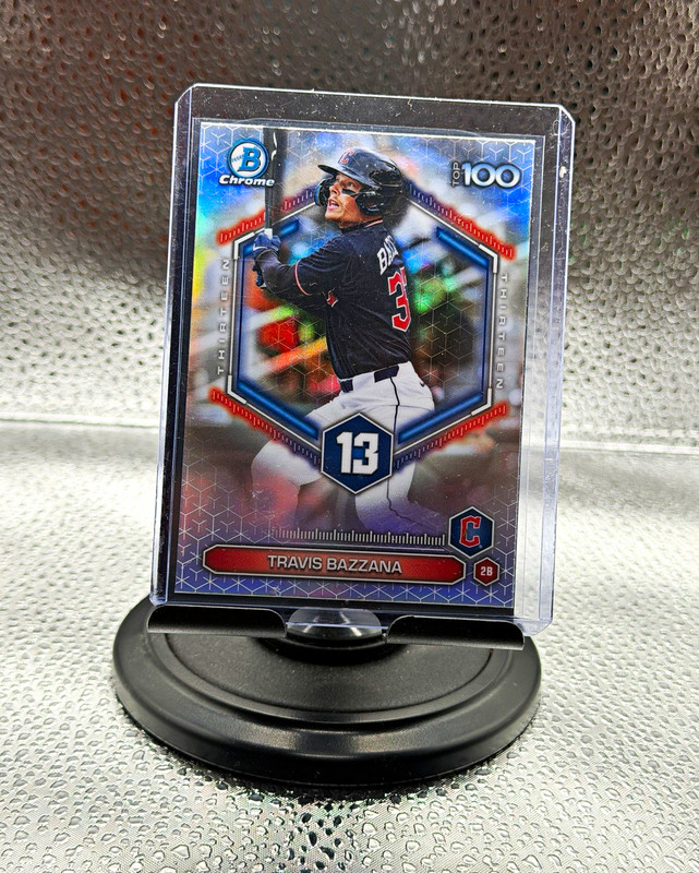 Topps Bowman Chrome 2026 Travis Bazzana Cleveland Guardians #BTP-13 RC Rookie