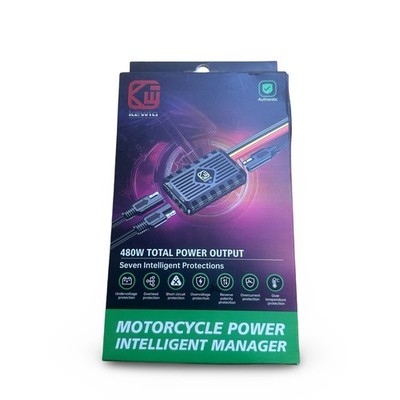 Kewig KWG-B18 480W Motorcycle Power Intelligent Manager Module New Open Box