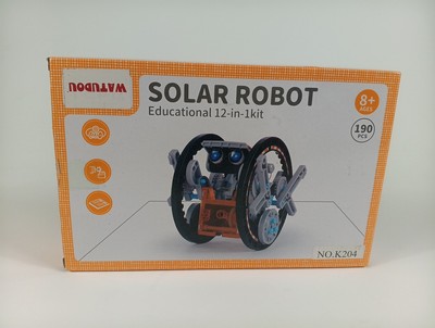 STEM Educational Toys DIY Solar Robot Building Science For kids Model Kit Age 8+