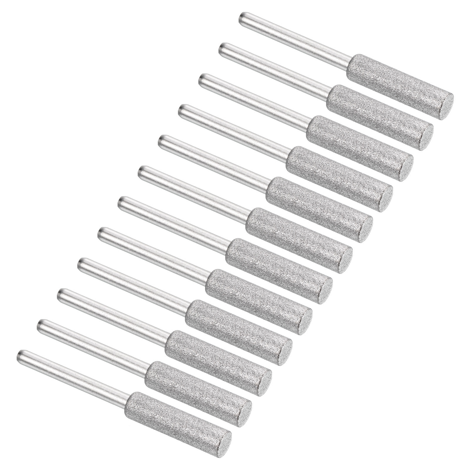 7/32 Inch Diamond Chainsaw Sharpener Kit with 12 Silver Sharpening Stones