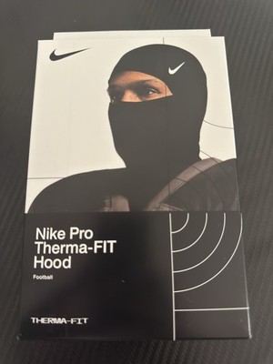 Nike Pro Therma-Fit Hyperwarm Ski Mask Black Balaclava Hood Unisex
