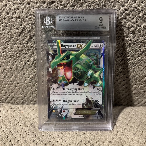 Rayquaza-EX graded BGS 9 for sale on eBay
