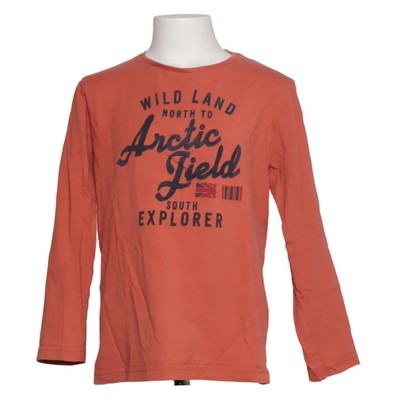 Louis Armand, Langarmshirt, Größe: 140, Orange, Baumwolle, Print #oXy