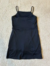Girls Art Class Black Athletic Dress 10/12 Large
