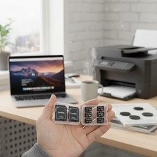 Factory Direct 1GB Micro SD Card 6-Pack with Adapter - Durable Cost-Effective