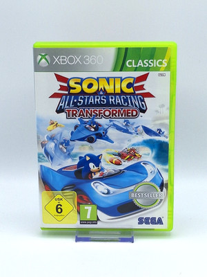 Sonic All Stars Racing: Transformed - Xbox 360 - CiB - PAL - Guter Zustand