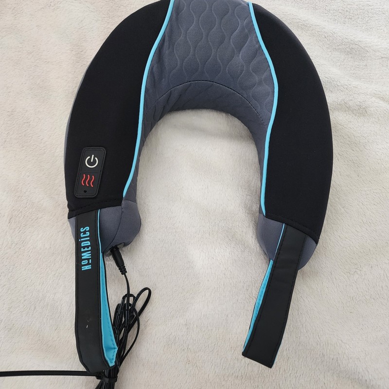 Homedics Pro Therapy Vibration Neck Massager with Soothing Heat Relax Relief