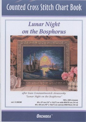 Orchidea Lunar Night on the Bosphorus Counted Cross Stitch Pattern