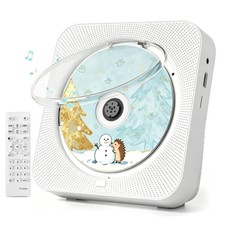 CD Player Portable with Bluetooth 5.1 HiFi Speakers, CD Players for Home