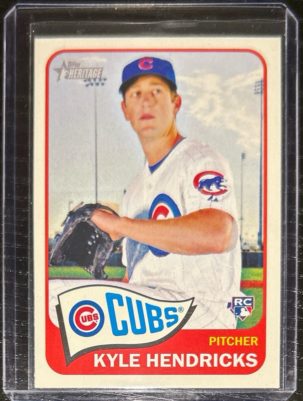 2014 Topps Heritage High Number Kyle Hendricks Rookie RC #H571 Chicago Cubs