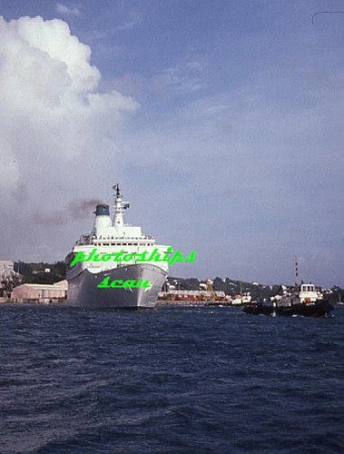 1  half-frame slide of Norwegian-flag 1971-built cruise ship SEA VENTURE