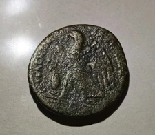 Ptolemy II, Bronze Diobol, Minted In Alexandria, 274-261 B.C. Rare Egyptian Coin