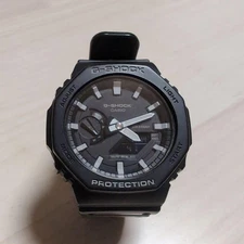 Casio G-Shock GA-2100-1AJF Resin Black 20BAR Water Resistant Used G1205