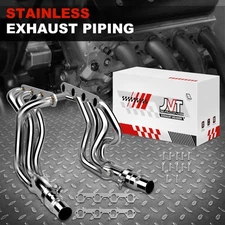 Long Tube Exhaust Header Kit w/ Reducer for 87-96 Ford F150 F250 Bronco 5.8L V8