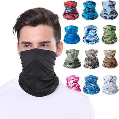 Outdoor Ice Silk Sun Protection Bib Spring and Summer Motorcycle Neck Cover Spor