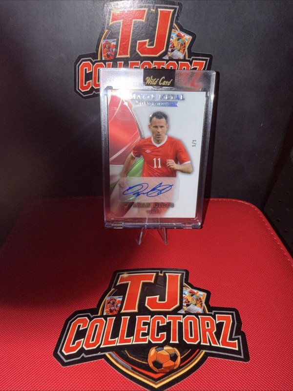 Matte Metal Wild Card Ryan Giggs Auto 1/1 Rare Mint Condition England