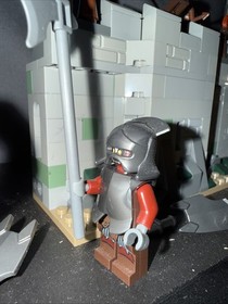 LEGO Lord of the Rings Battle of Helm&rsquo;s Deep 9474 PLUS 9491 w/ Manual! No Box