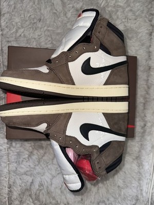 Travis Scott x Air Jordan 1 Retro High OG SP Mocha CD4487-100 Size
