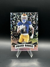 Jeremiyah Love 2025 Leaf Prized Metal Rookie Black /7 RC
