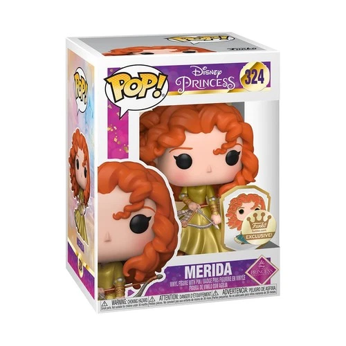 Funko POP Disney Merida with Crossbow Gold and Pin