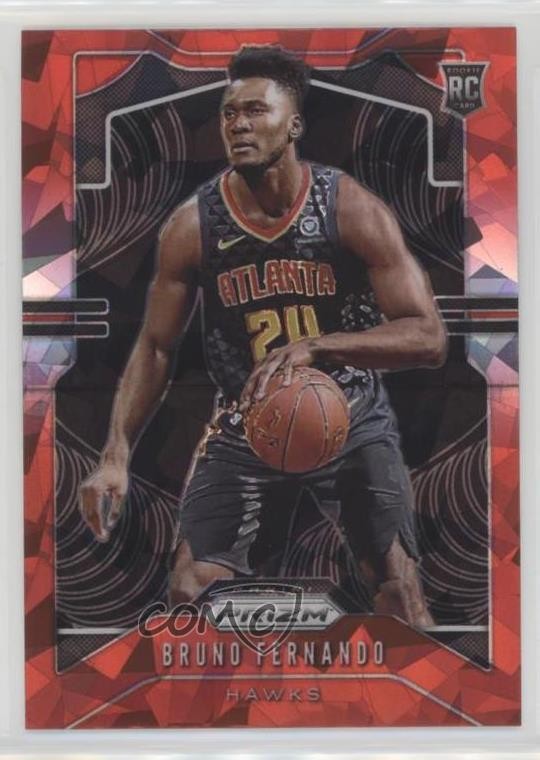 2019-20 Panini Prizm Rookie Red Ice Prizm Bruno Fernando #277 0l4h