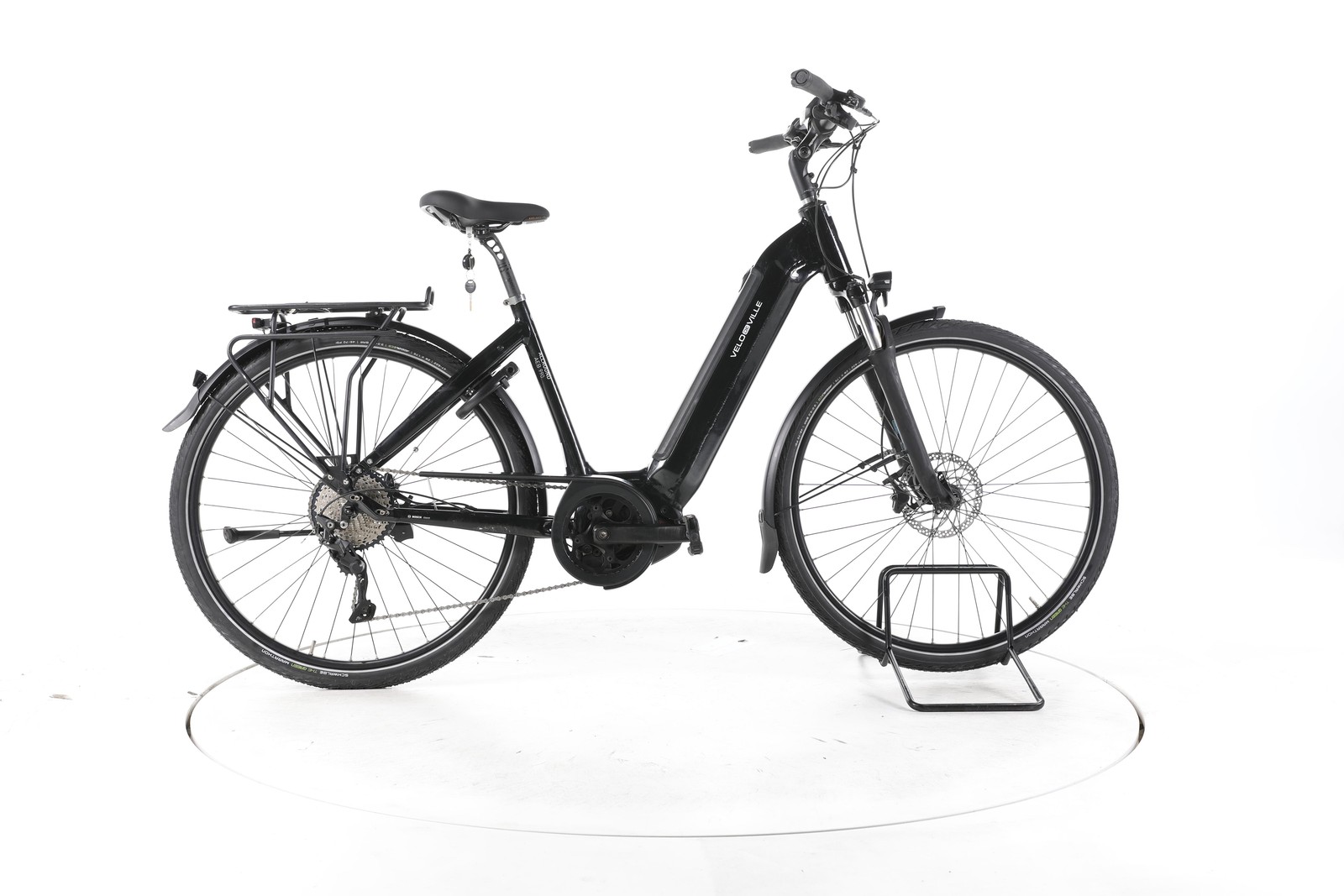 Velo de Ville AEB 990 Vélo électrique de trekking Bosch Batterie 625Wh 28" noir