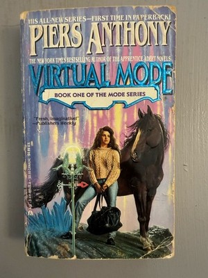 Virtual Mode by Piers Anthony 1991 Fantasy Sci Can t