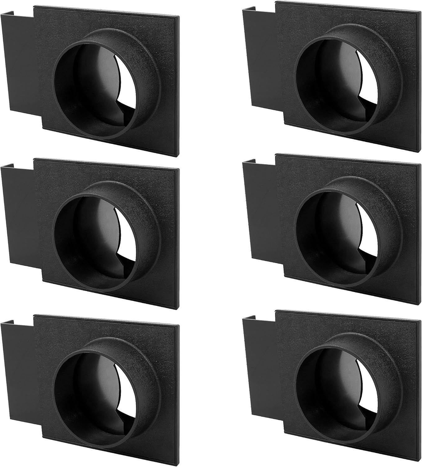 6 Pack of Fulton 4 inch Blast Gates with Double Sided