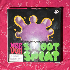 Schylling NeeDoh Sploot Splat Tactile Squeeze Toy, Purple, MPN 25145YP