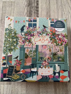 GALISON Quadratisches Puzzle Afternoon Tea 500 Teile