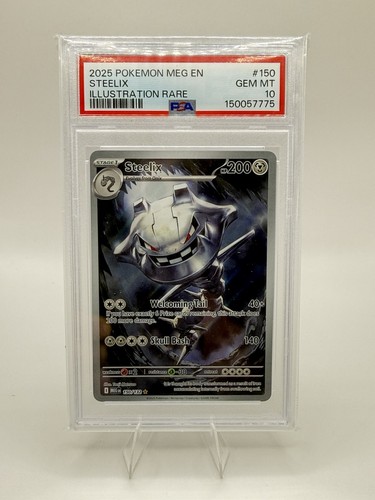 Steelix graded PSA 10 for sale on eBay