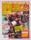Joe Weider's FLEX Magazine January 1999 Ronnie Coleman with Poster Monica Brandt