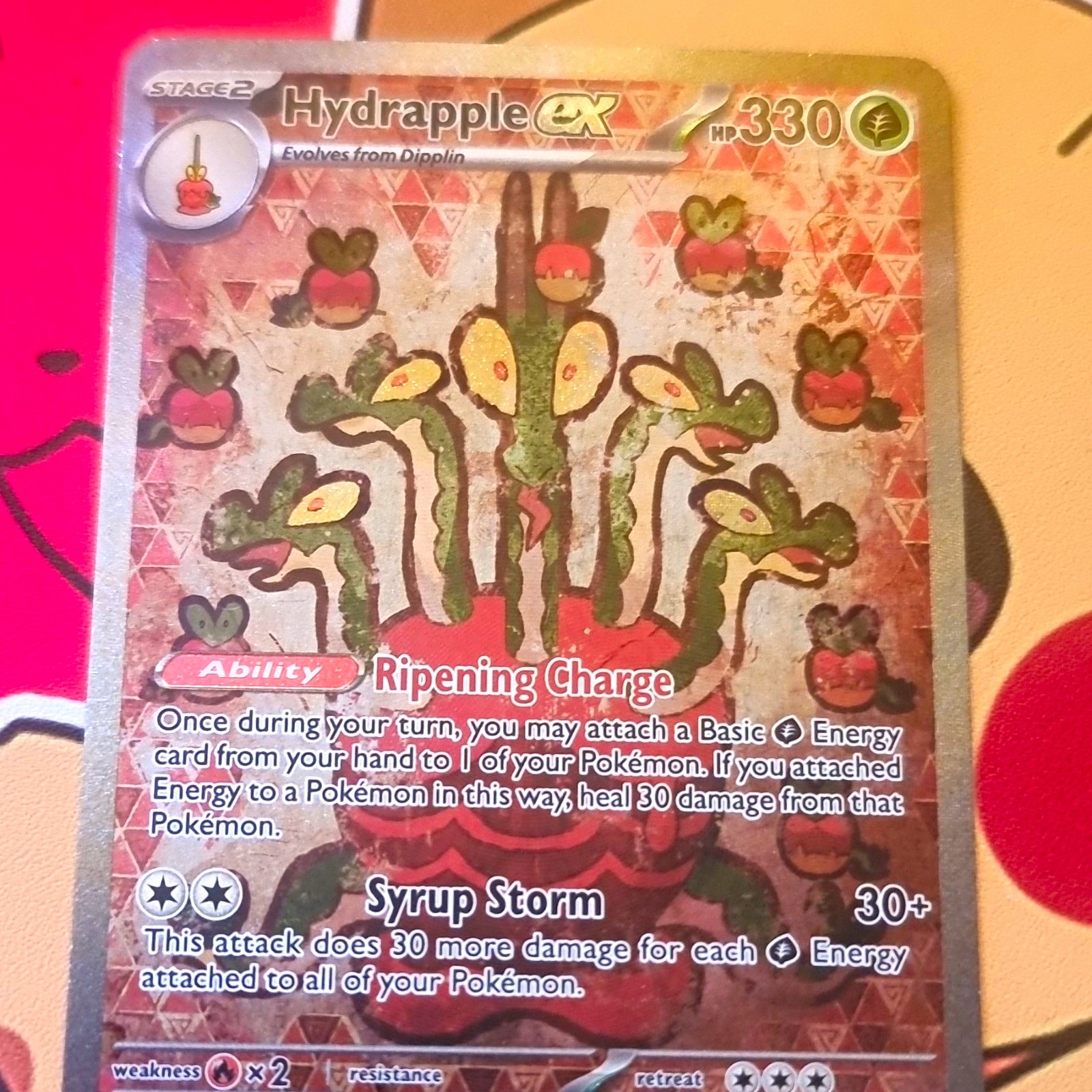 Hydrapple ex 167/142 Sv07 Stellar Crown Full Art Holo English Pokémon TCG