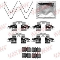 ZubehÖRsatz Scheibenbremsbelag Hinten Quick Brake 109 0098 FÜR Renault Toyota