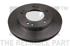 2x Bremsscheibe NK 203504 für KIA K00 SUV SPORTAGE VAN 4WD 16V