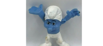 2013 Peyo SMURFS McDonald's HEFTY SMURF Happy Meal Toy