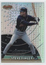 1997 Bowman's Best Refractor Steve Finley #15 2f5