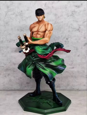 #ad #ad Anime Figure Roronoa Zoro Figure Zoro Figurine PVC Gk Statue Model Collectible $98.44