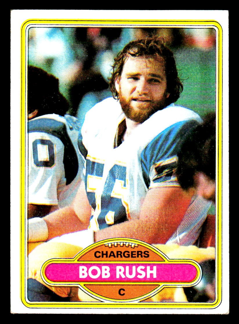 1980 Topps #263 Bob Rush San Diego Chargers Rookie