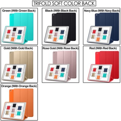 iPad 9.7 Air 4 3 2 1 5th 6th 7.9 10.2 10.5 10.9 Shock Proof Soft Back Case