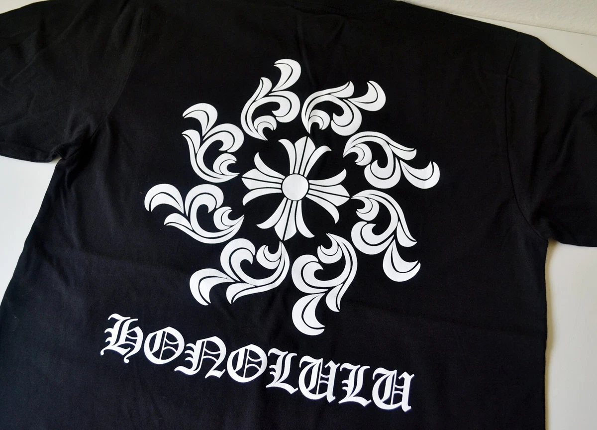 Authentic Chrome Hearts Honolulu Exclusive T-shirt Black Size L Limited Edition