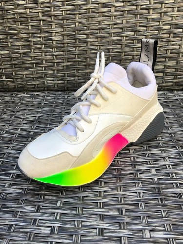 Stella McCartney Eclypse Regenbogen klobige Sohle Turnschuhe NEU (Größe: 32EU/5,5-6US) - Bild 8 von 12
